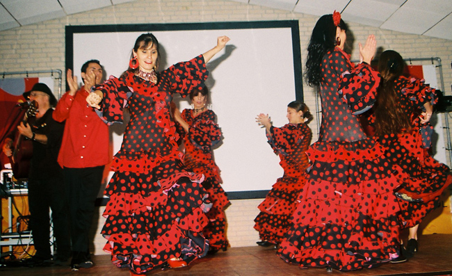 spaanse thema feest Spaans dansen
